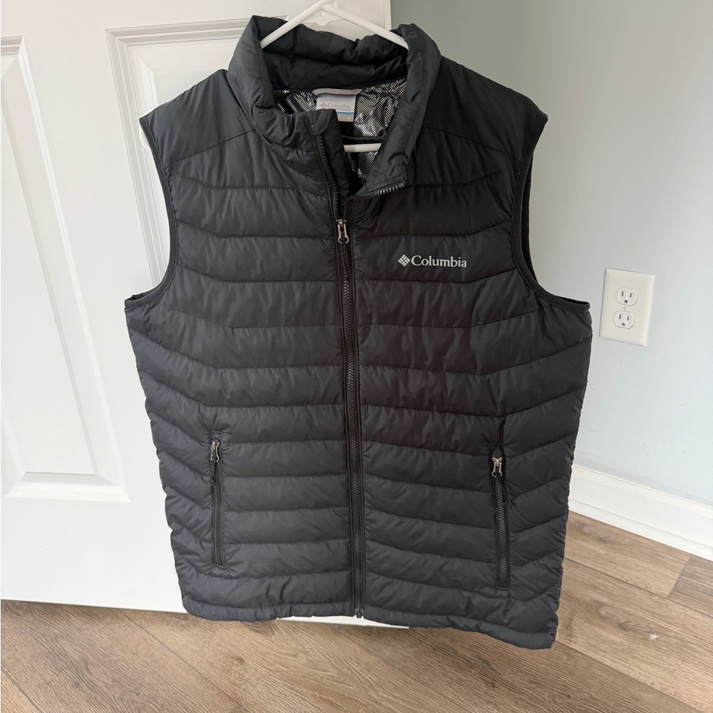 Columbia Black Quilted Vest